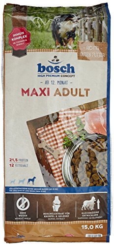 bosch Hundefutter Maxi Adult, 1er Pack (1 x 15 kg)