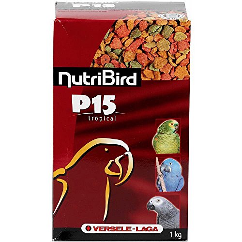 Versele-Laga Erhaltungsfutter Nutribird P15 Tropical für Papageien 1kg
