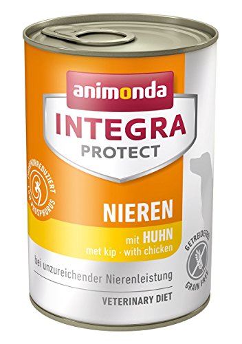 animonda Integra Protect Diät Hundefutter, Nassfutter bei chronischer Niereninsuffizienz,  mit Huhn, 6 x 400 g